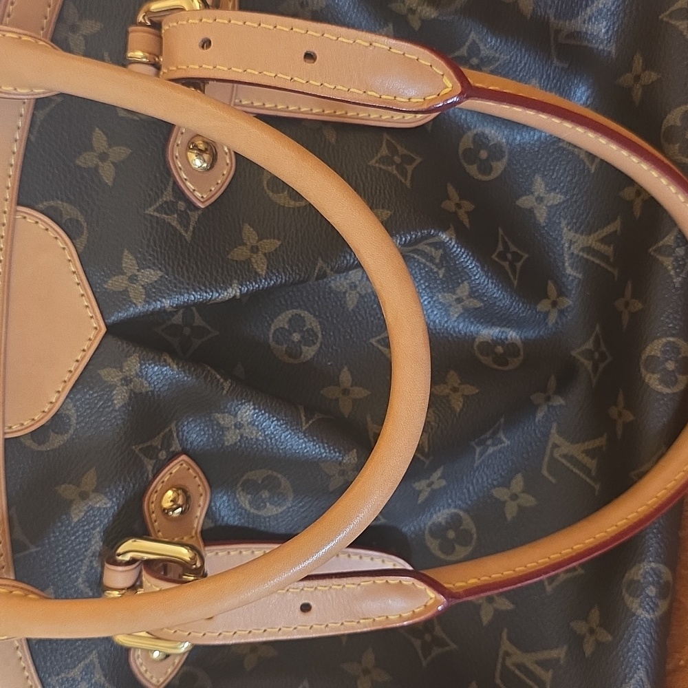 Excellent Preowned Condition Louis Vuitton TROVOLI Brown and Tan Shoulder Bag - Picture 10 of 17